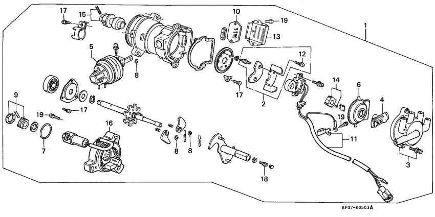 Distributor components