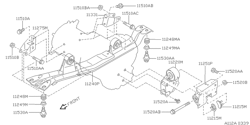 Engine & transmission   mounting