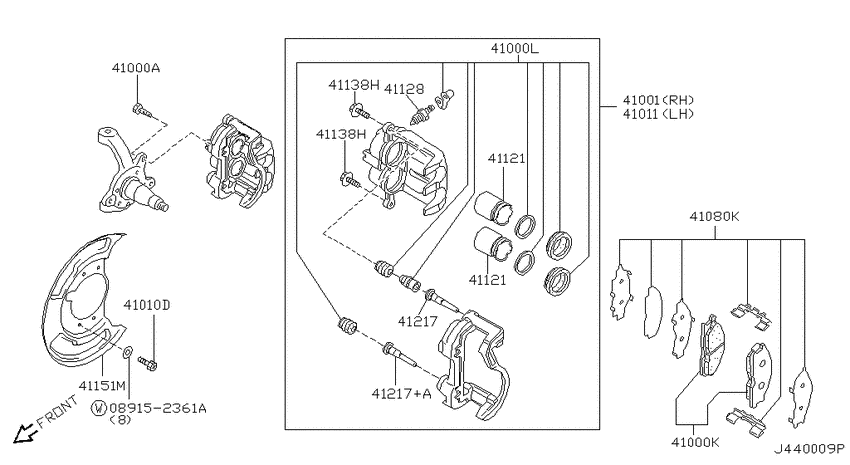 Front brake