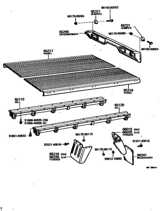 Rear Body Floor & Fender