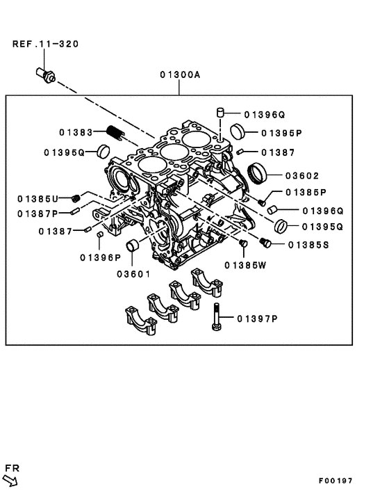 Cylinder block