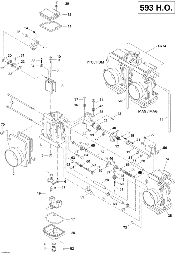 02- carburetor 593ho
