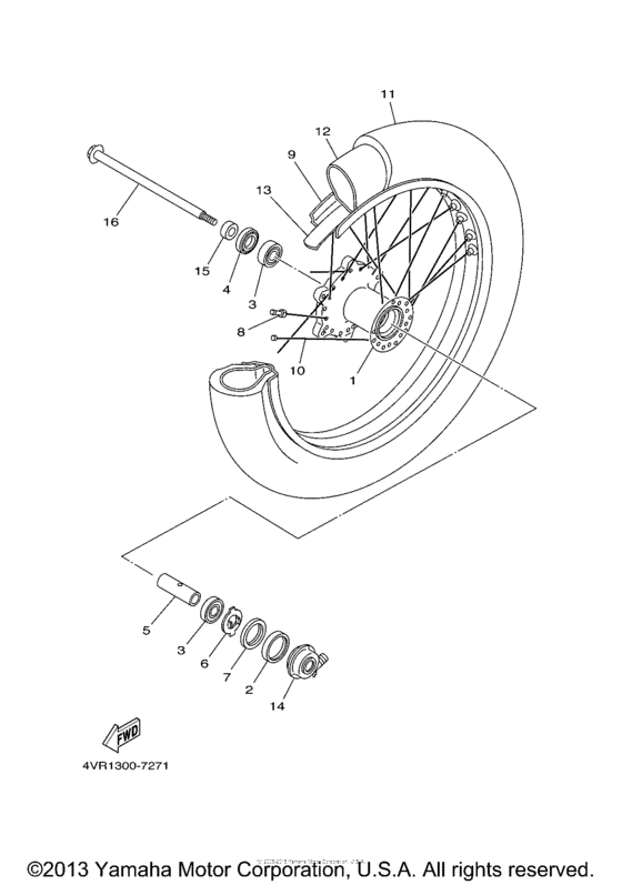 Front wheel