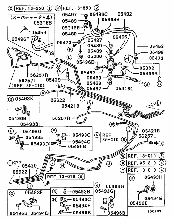 Fuel line & vapor gas control