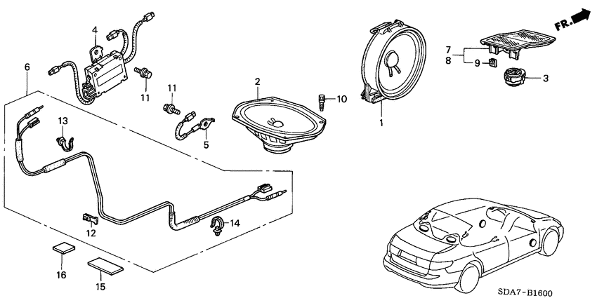 Radio antenna/speaker