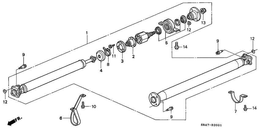 Propeller shaft