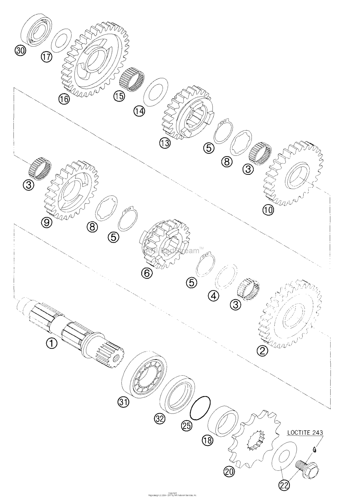 Transmission Ii - Countershaft