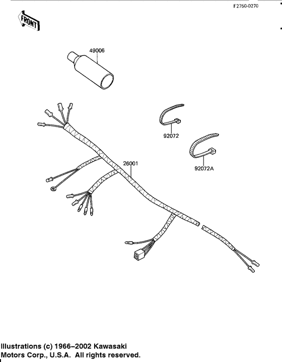Chassis electrical equipment