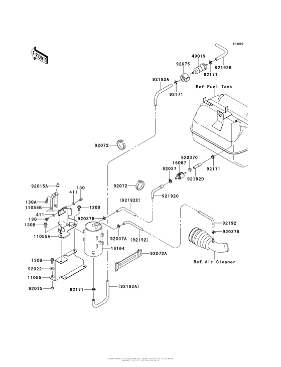 Fuel Evaporative System (Abf)
