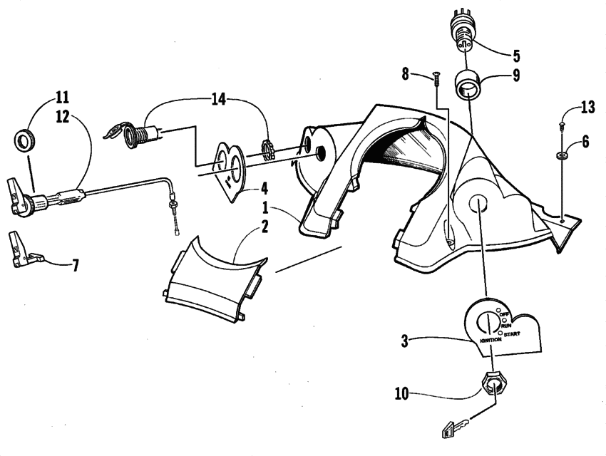 Console And Switch Assembly
