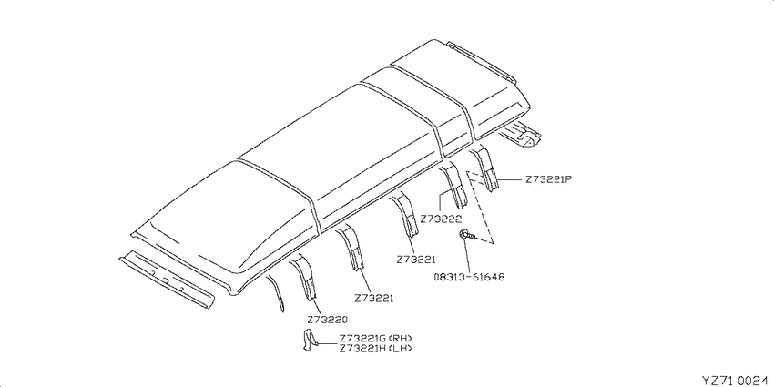 roof panel & fitting
