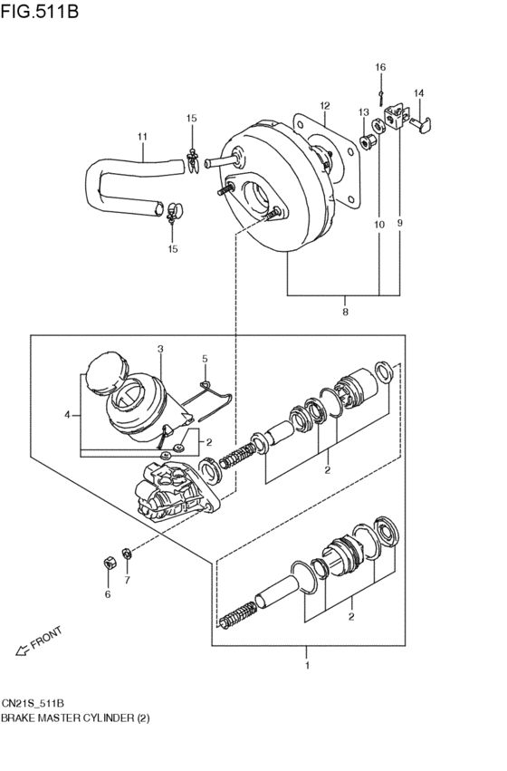 brakes master cylinder