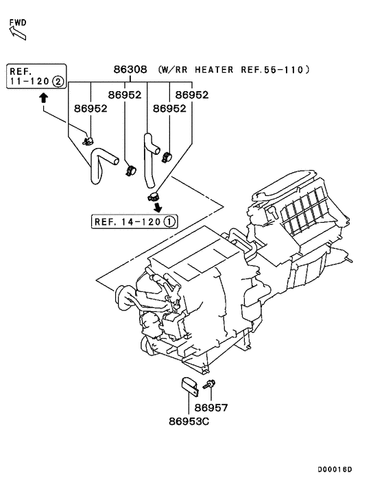 Heater unit & piping