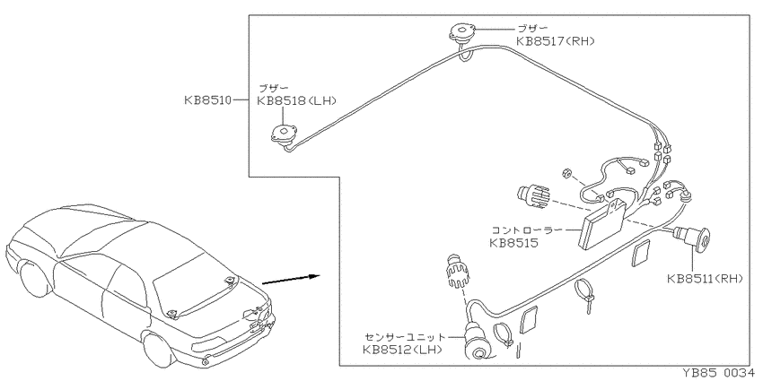 corner sensor