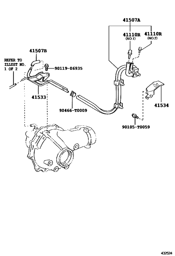Front Axle Housing & Differential