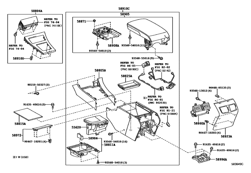 Console Box & Bracket