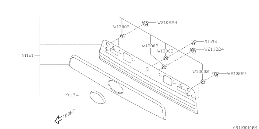 Front grille