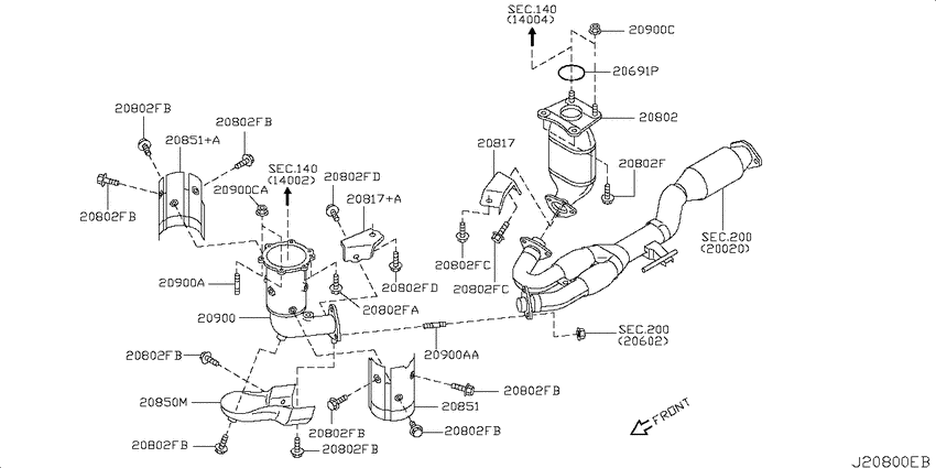 Catalyst converter