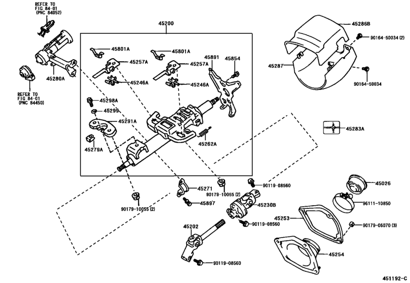 Steering Column & Shaft