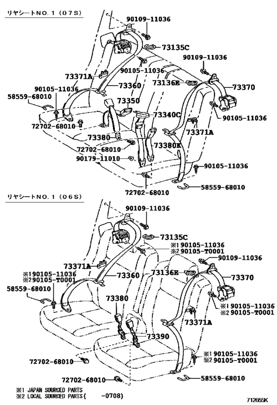 Seat Belt & Child Restraint Seat