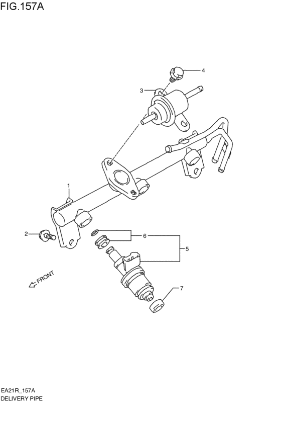 delivery pipe / fuel injector