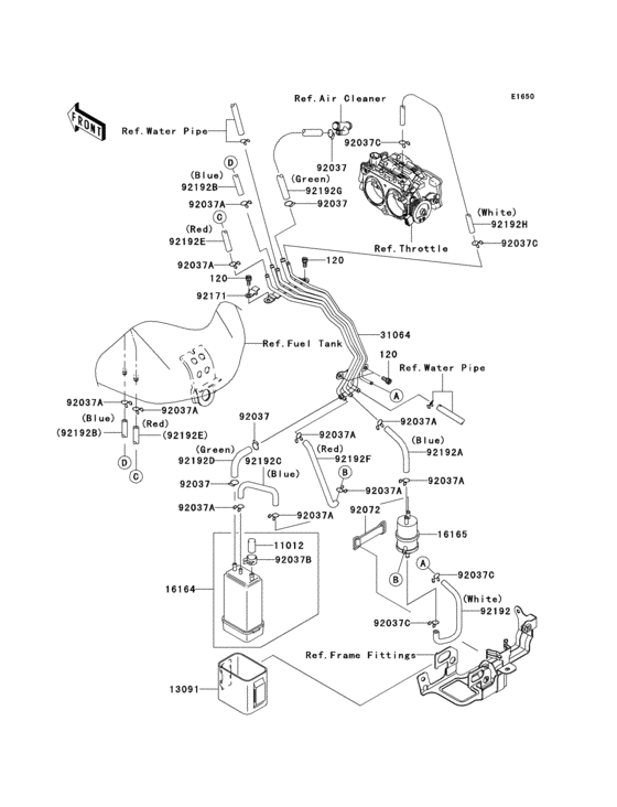 Fuel evaporative system(ca)