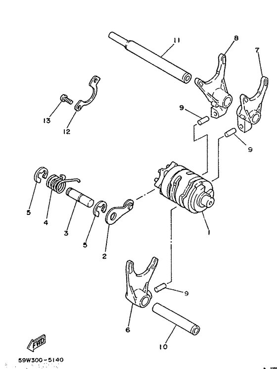 Shift Cam & Fork