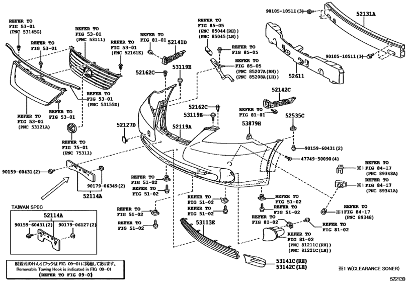 Front Bumper & Bumper Stay