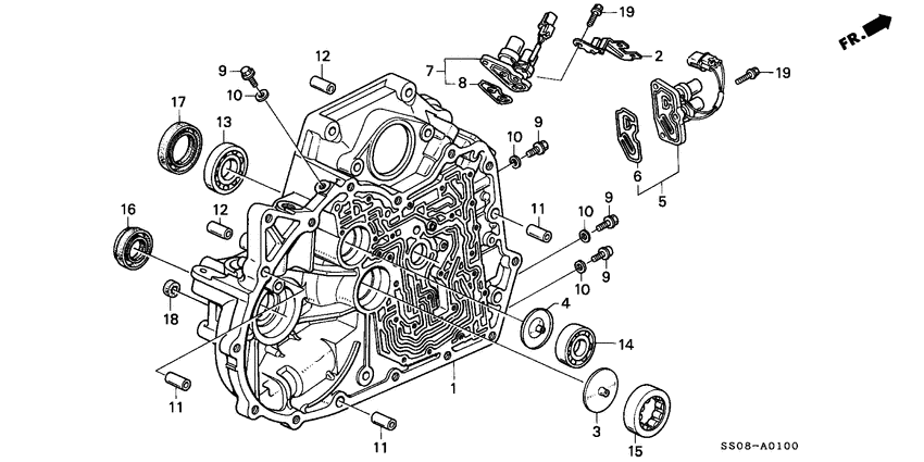 Torque converter case