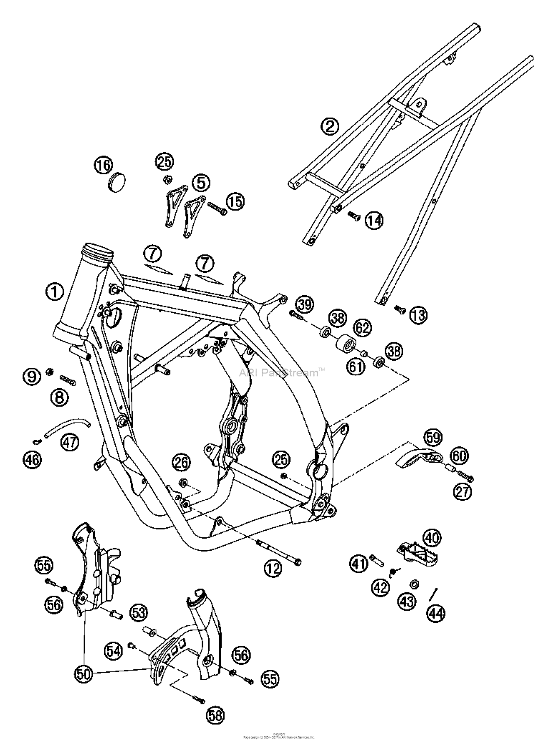 Frame, Sub Frame