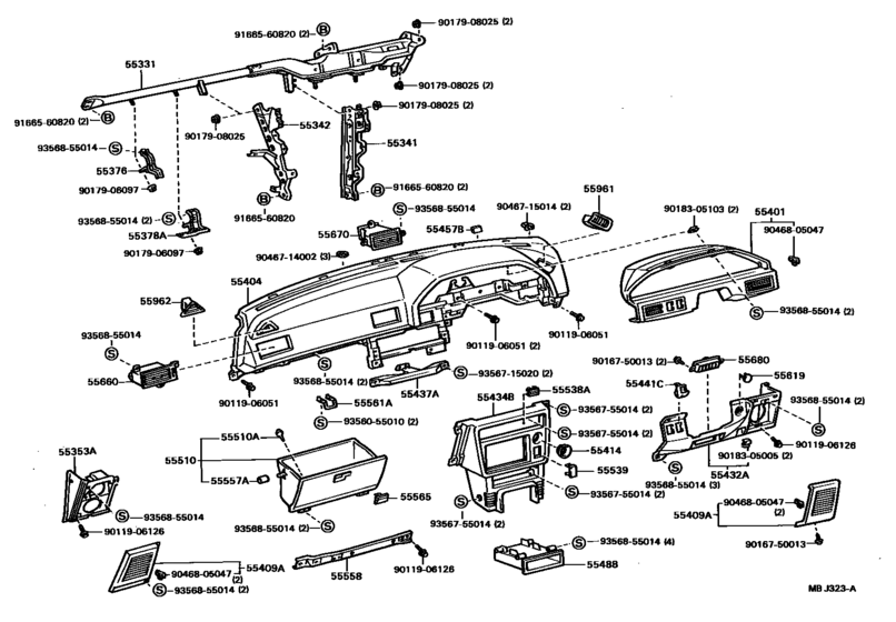 Instrument Panel & Glove Compartment