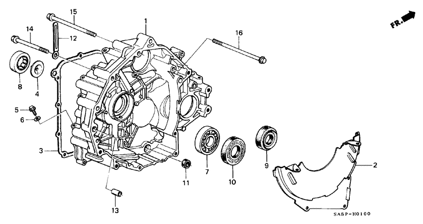 Torque converter housing