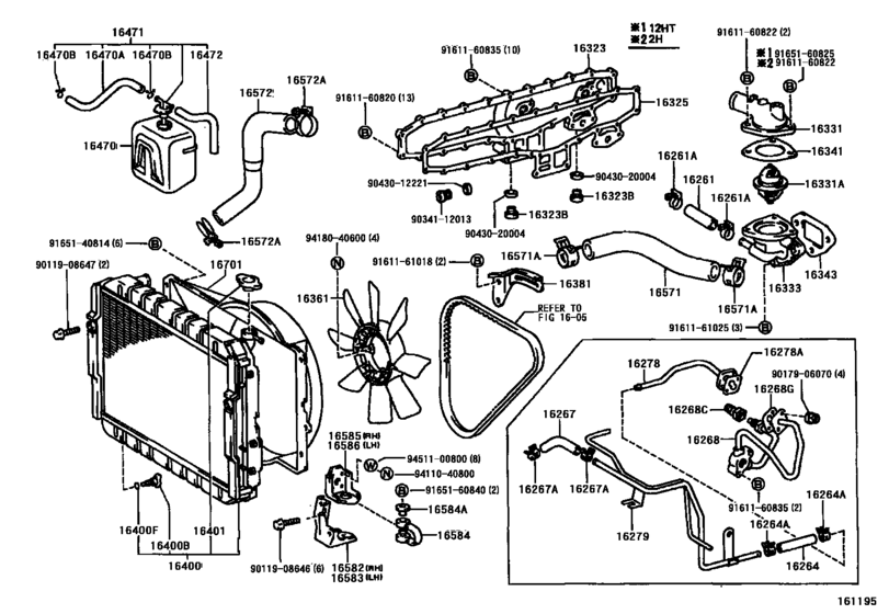 Radiator & Water Outlet