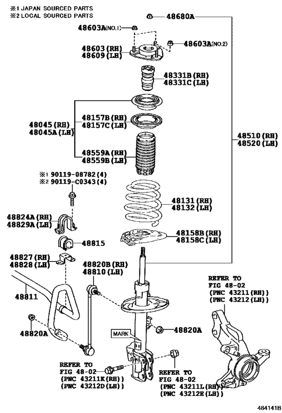 Front Spring & Shock Absorber