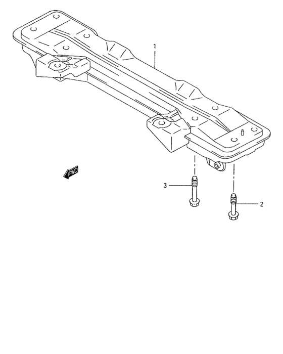 Front suspension frame