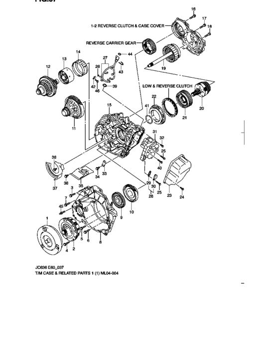 Transmission case & related parts
