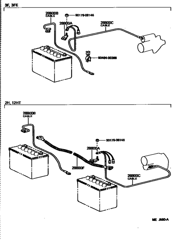 Battery & Battery Cable