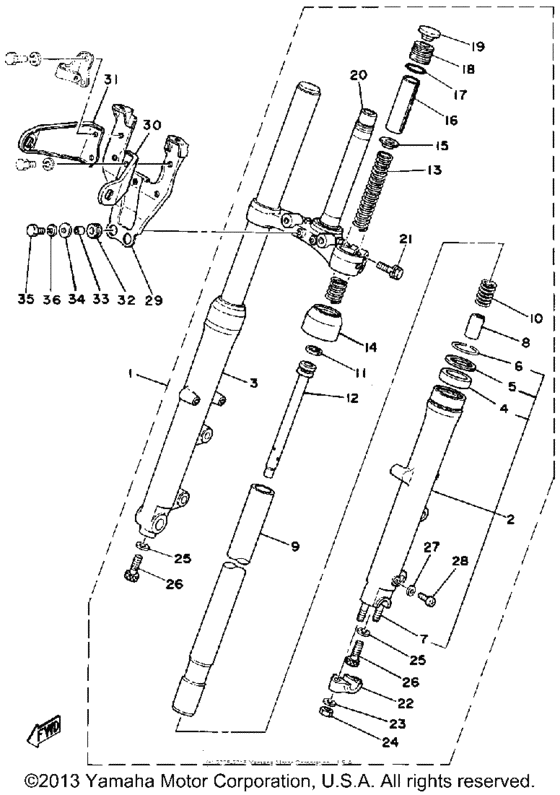 Front fork