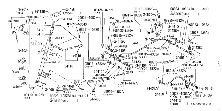 Transmission control & linkage