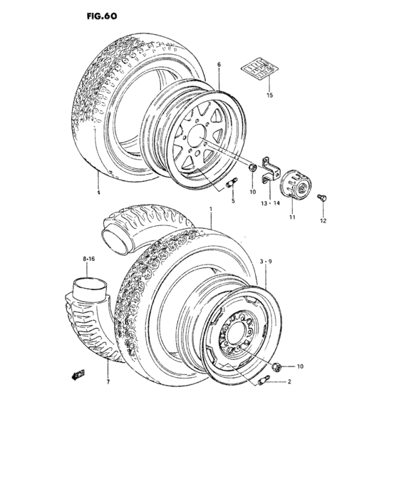 Tire - wheel