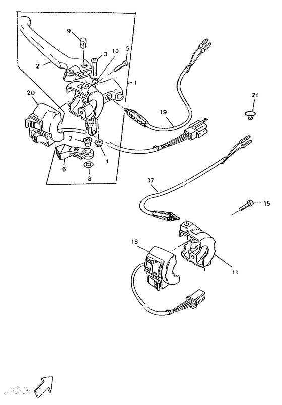 Handle switch & lever
