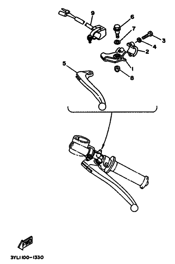 Handle switch & lever