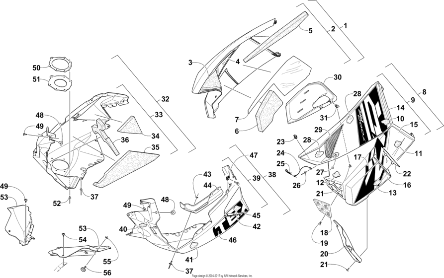 Skid Plate And Side Panel Assembly