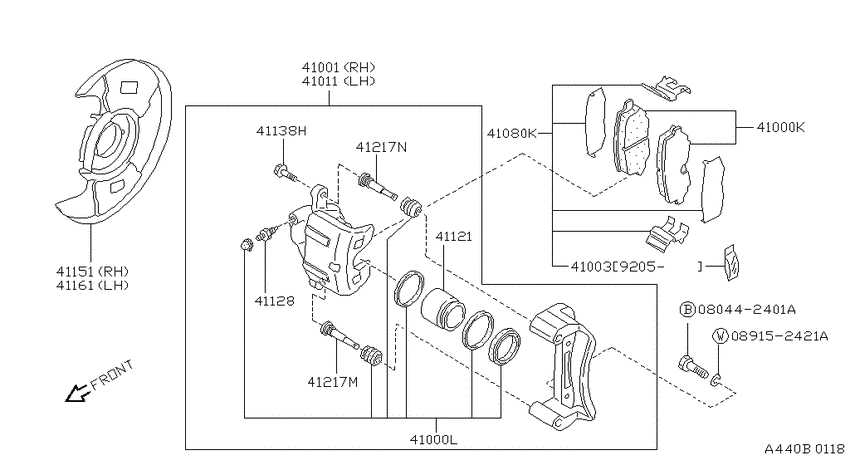 Front brake
