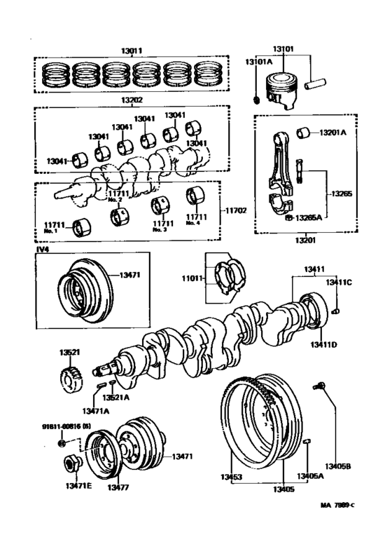 Crankshaft & Piston