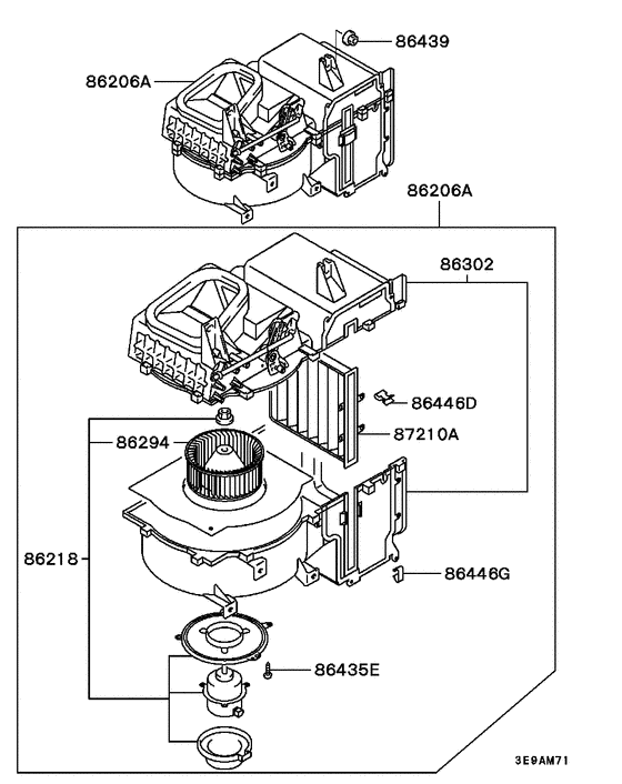 Heater unit & piping