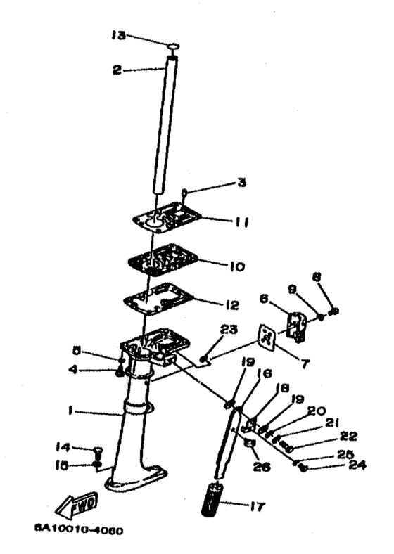 Upper casing