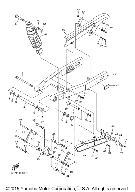 Rear arm & suspension