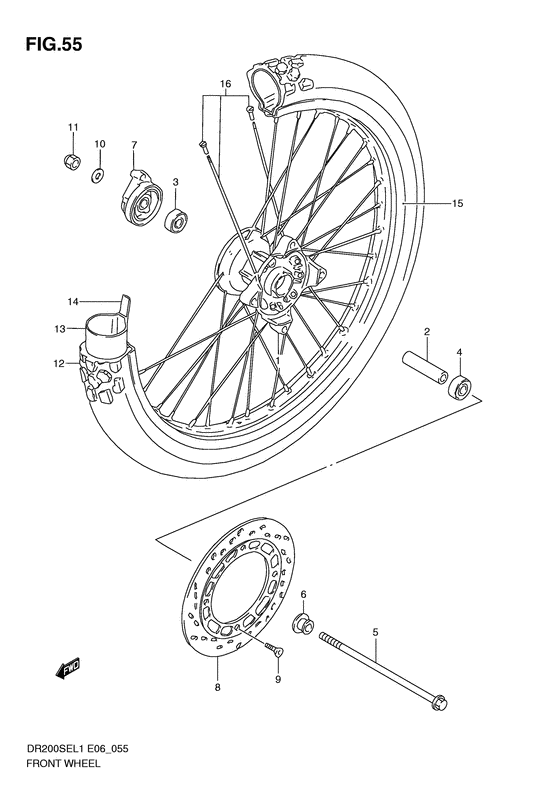 Front wheel
