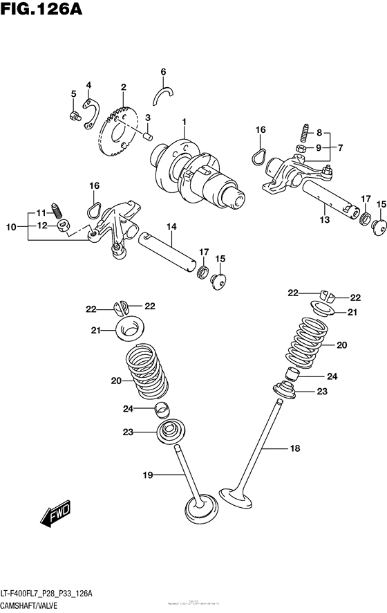 Camshaft/valve